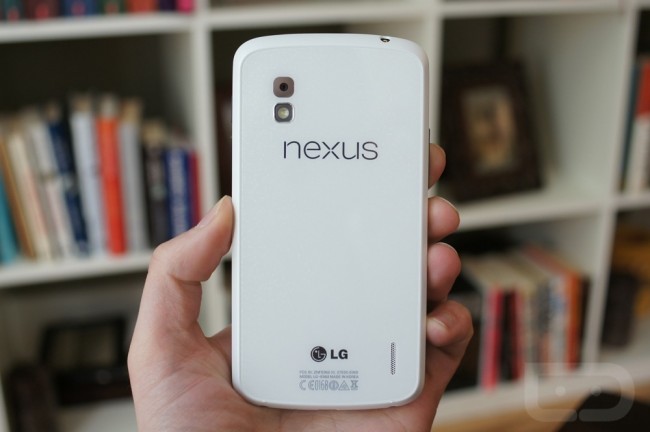 white nexus 4