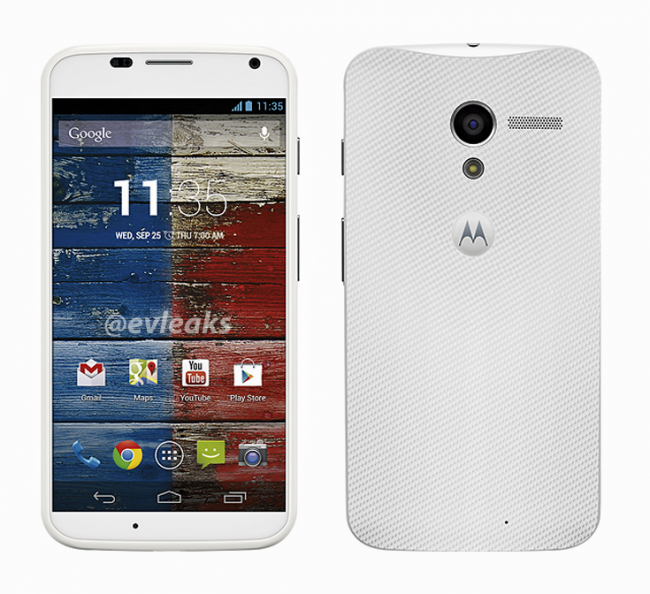 Moto X White