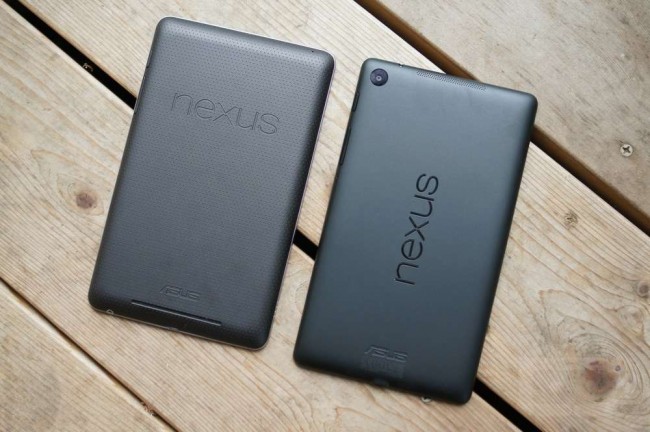 new nexus 7 old nexus 7