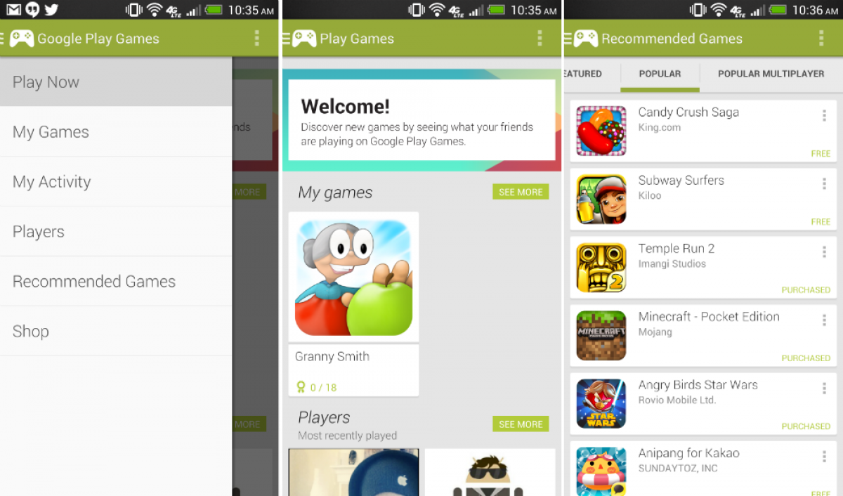 Google Play Games App Now Live On Google Play Store