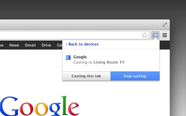 Google Cast is now built in to Chrome