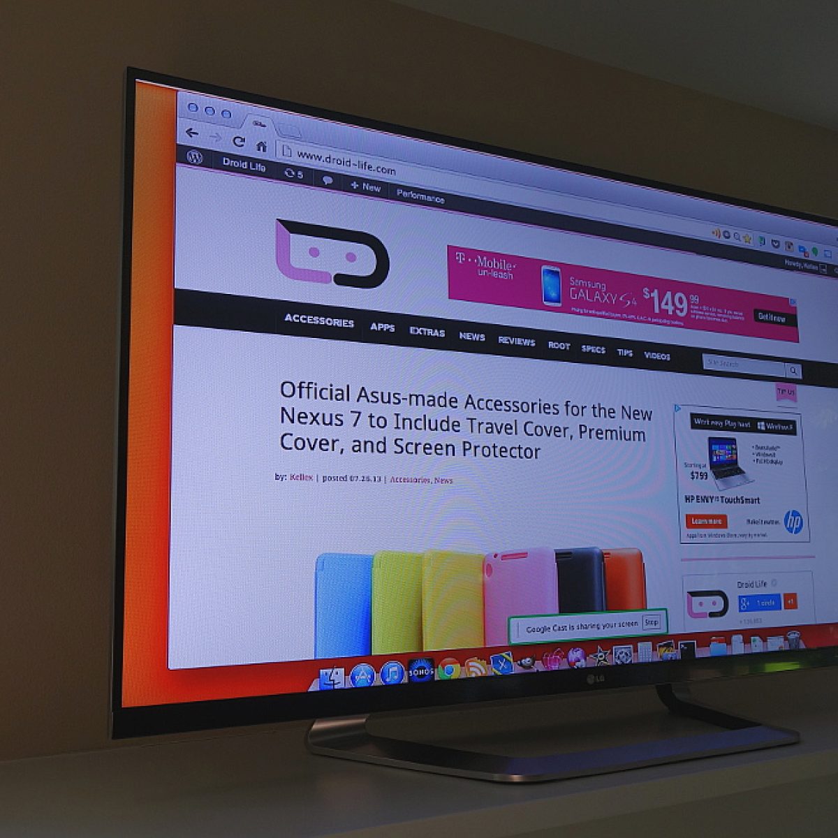 Tip: Chromecast Can Cast Entire Desktop Screen Too, Not Just Tabs