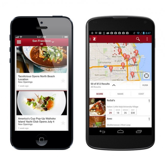 new zagat android