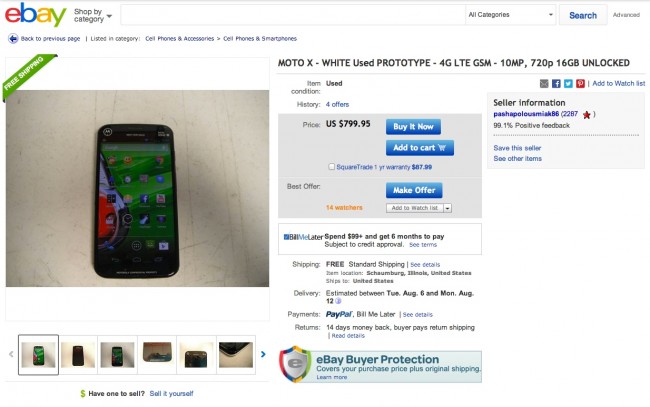 ebay motox