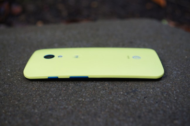 yellow moto x