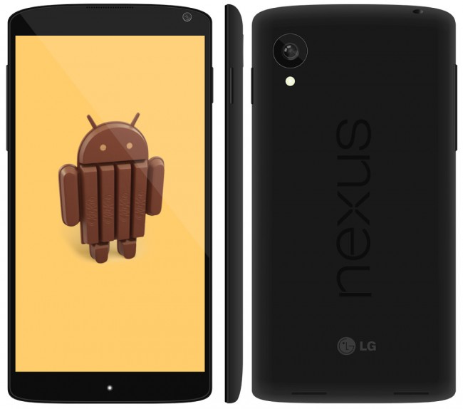 LG Nexus 5 mockup
