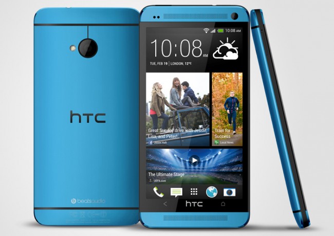 htc one vivid blue