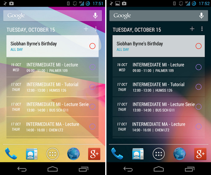 Today is an Incredibly Elegant Calendar Widget for Android