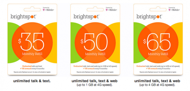 brightspot tmobile prepaid