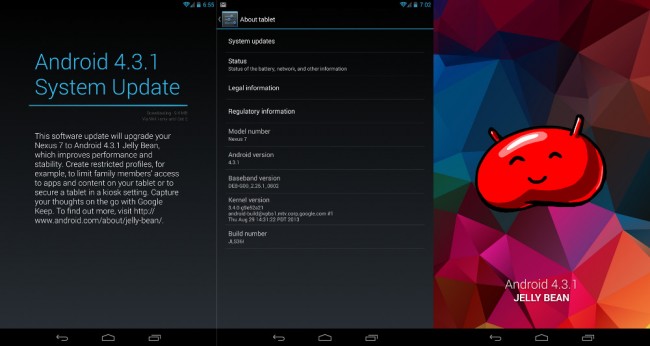 android 431 nexus 7