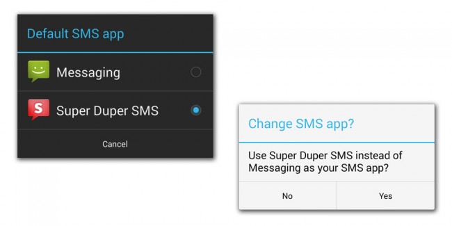 sms kitkat