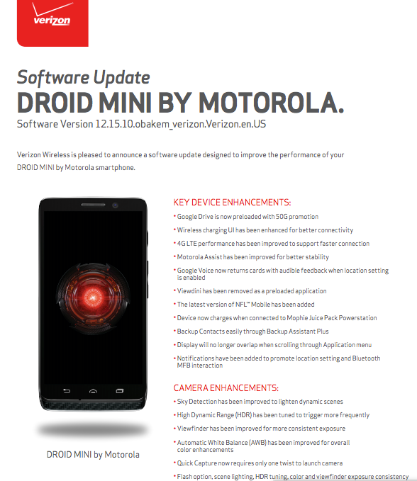 DROID Mini
