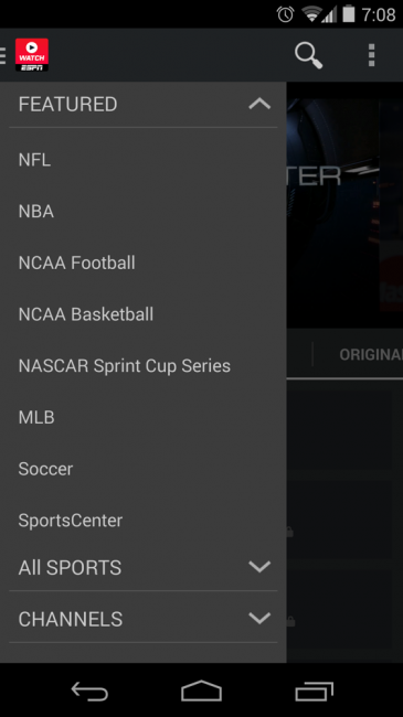 watchespn android