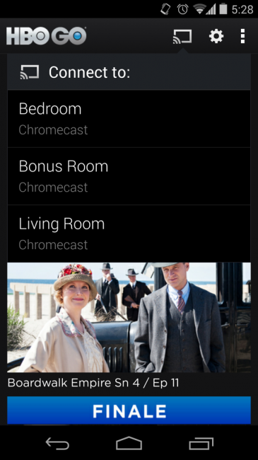 hbo go chromecast