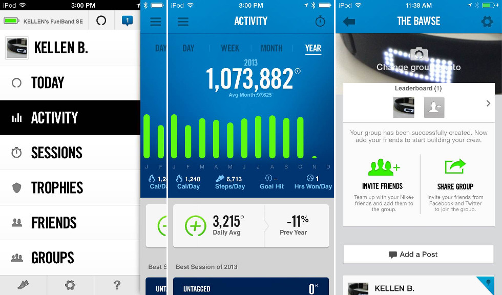 nike fuel apps