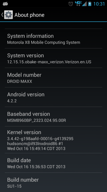 droid maxx update