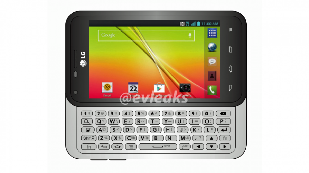 Dominant Arab Latijns The QWERTY Lives on - LG Optimus F3Q for T-Mobile Render Leaked