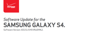 Verizon Galaxy S4 Update Build VRUEMK2 Approved – Allows Non-Samsung Chargers to Work, Fixes Other Issues