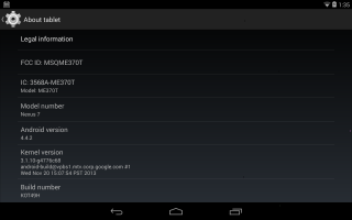 Android 4.4.2 Rolling Out to Nexus 5 and Nexus 7, Possibly More (Updated)
