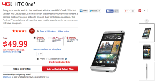 Deals:  LG G2, HTC One, and DROID ULTRA All $449 at Verizon