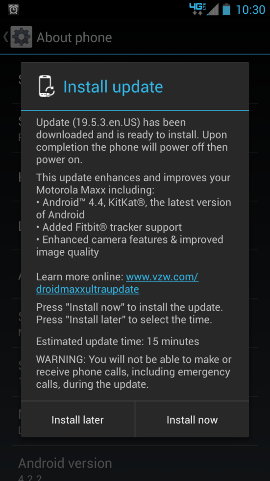 droid maxx ultra kit kat