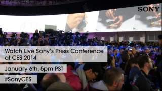 Watch Live:  Sony’s CES 2014 Press Event