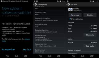 Android 4.4.2 Update for Moto X on Sprint Shows Up