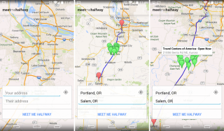 Meet Me Halfway, a Helpful App in Beta to Find Points of Interest Between Two Addresses