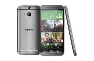 HTC One (2014) Pictured in Grey and Silver as Well