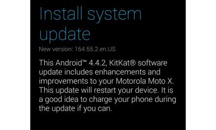 Android 4.4.2 Update for Verizon’s Moto X Rolling Out to All