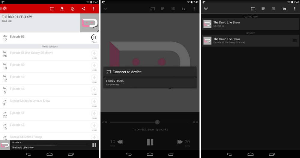 pocket cast google home pocket cast google home