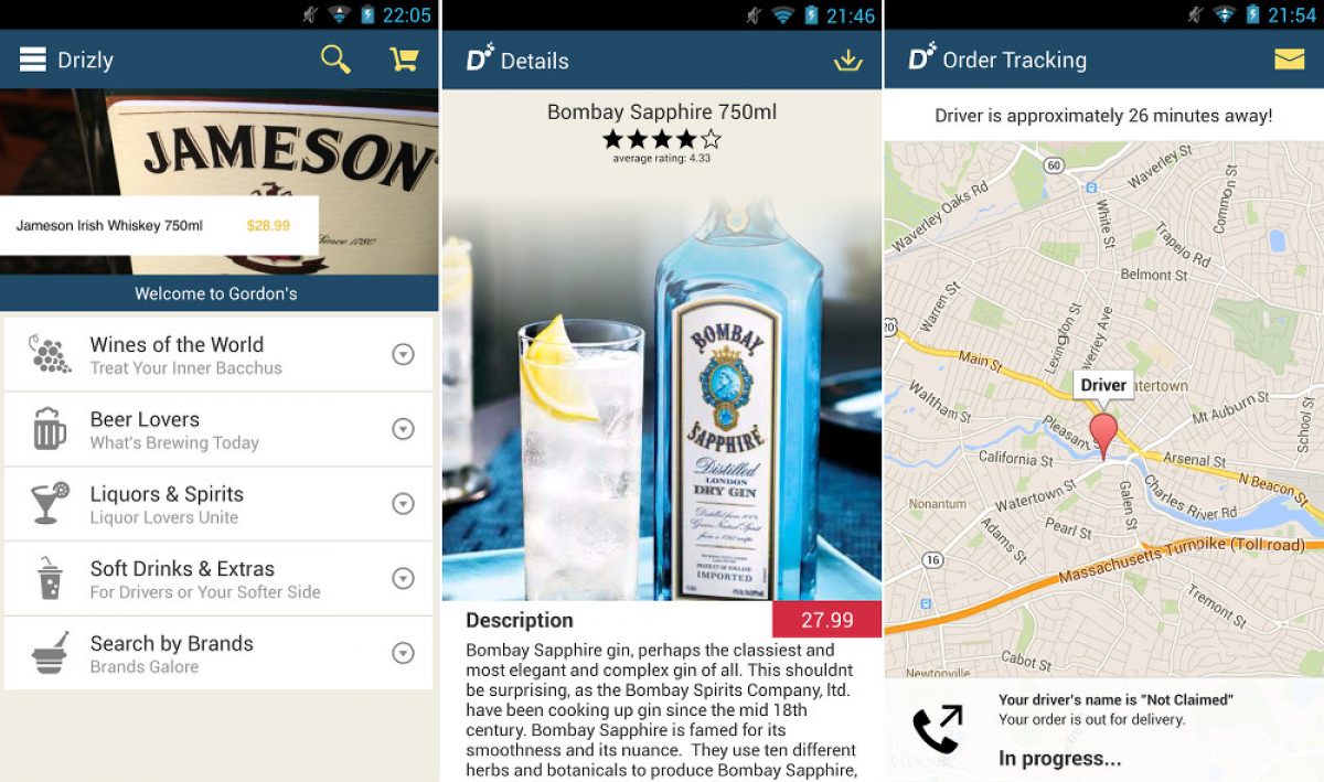 Drizly, the Alcohol Delivery App, Makes Its Android Debut
