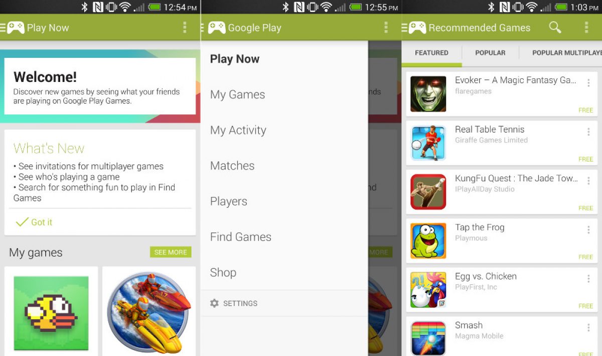 Лучшие игры в google play