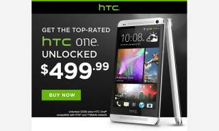 Deal:  HTC Drops Unlocked One to $499