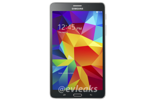 Galaxy Tab 4 7.0 Render Leaks in White and Black