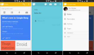 Google Keep Updated, Brings Searchable Images and Updated Interface