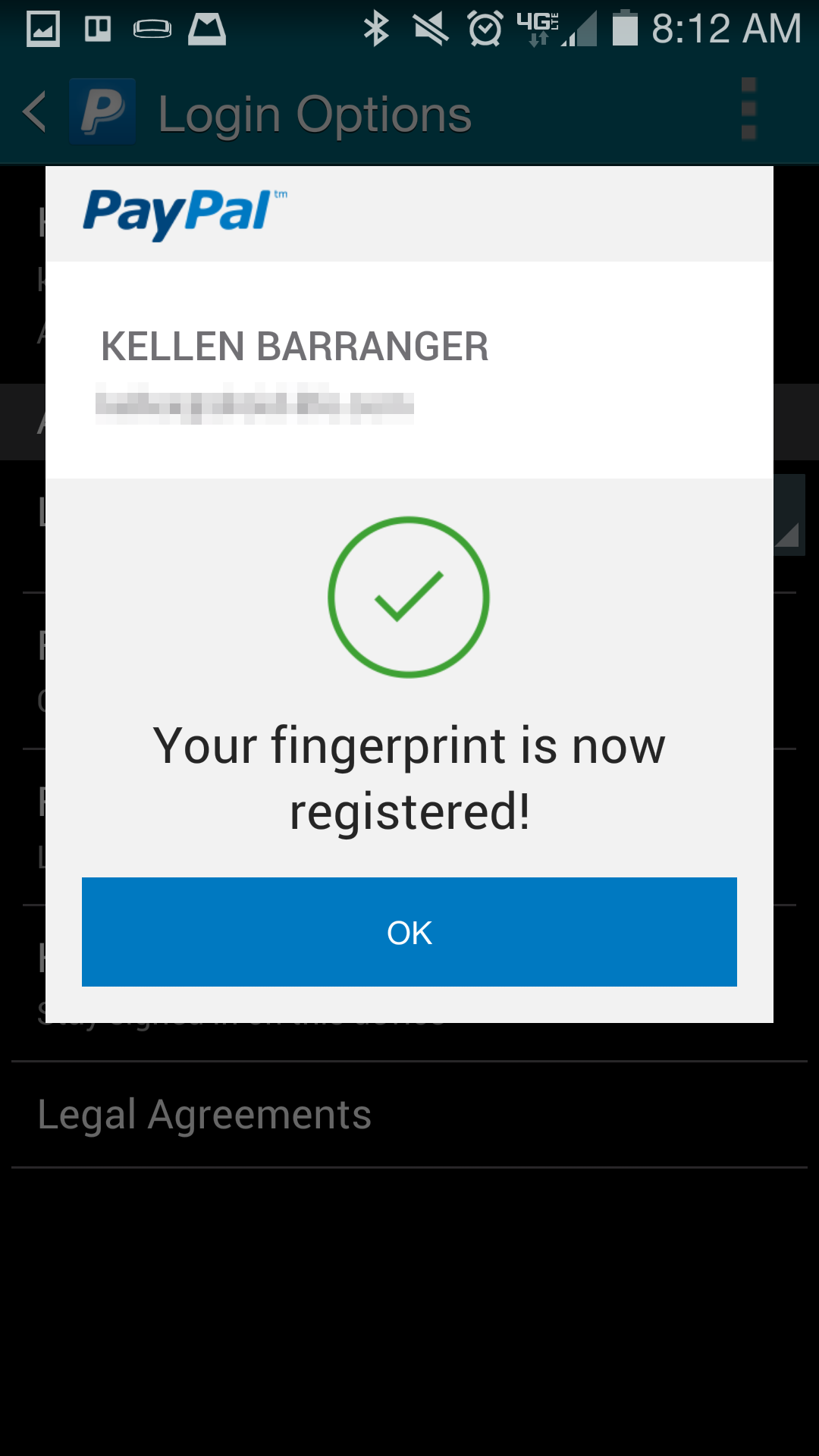 How to: Setup Paypal Fingerprints on the Verizon Galaxy S5 – Droid Life