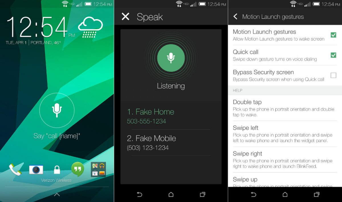 How to Turn Off HTC One (M8) Voice Dial Gesture, Other Motion Launch Gestures