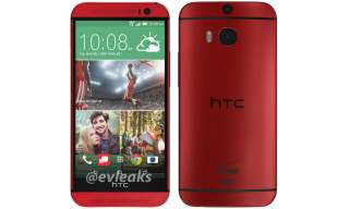 HTC One (M8) for Verizon in Red Breaks Cover in New Leak