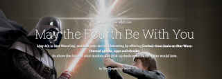 Google and Amazon Both Celebrating Star Wars Day With Sales