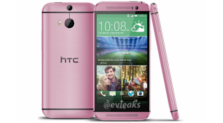 HTC One (M8) in Pink Leaked, Rhyme Charm Not Included