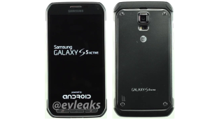 Shots of the Galaxy S5 Active for AT&T Leak, Looks Like a Tank