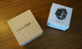 LG G Watch and Samsung Gear Live Unboxing