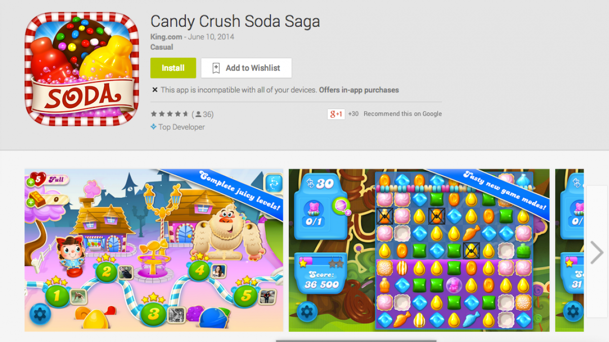 Candy Crush Soda Saga Has Amassed Over $2 Billion Since Launch