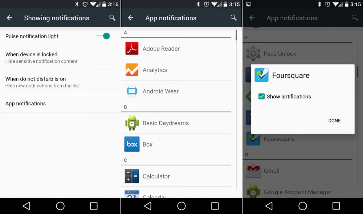 Android L Features: Notification Manager Introduced in ...