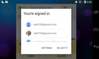 Is This the First “L” Android Version Appearance and a New Chrome App UI?