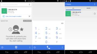 Fresh New Dialer Arrives in Android 4.4.3