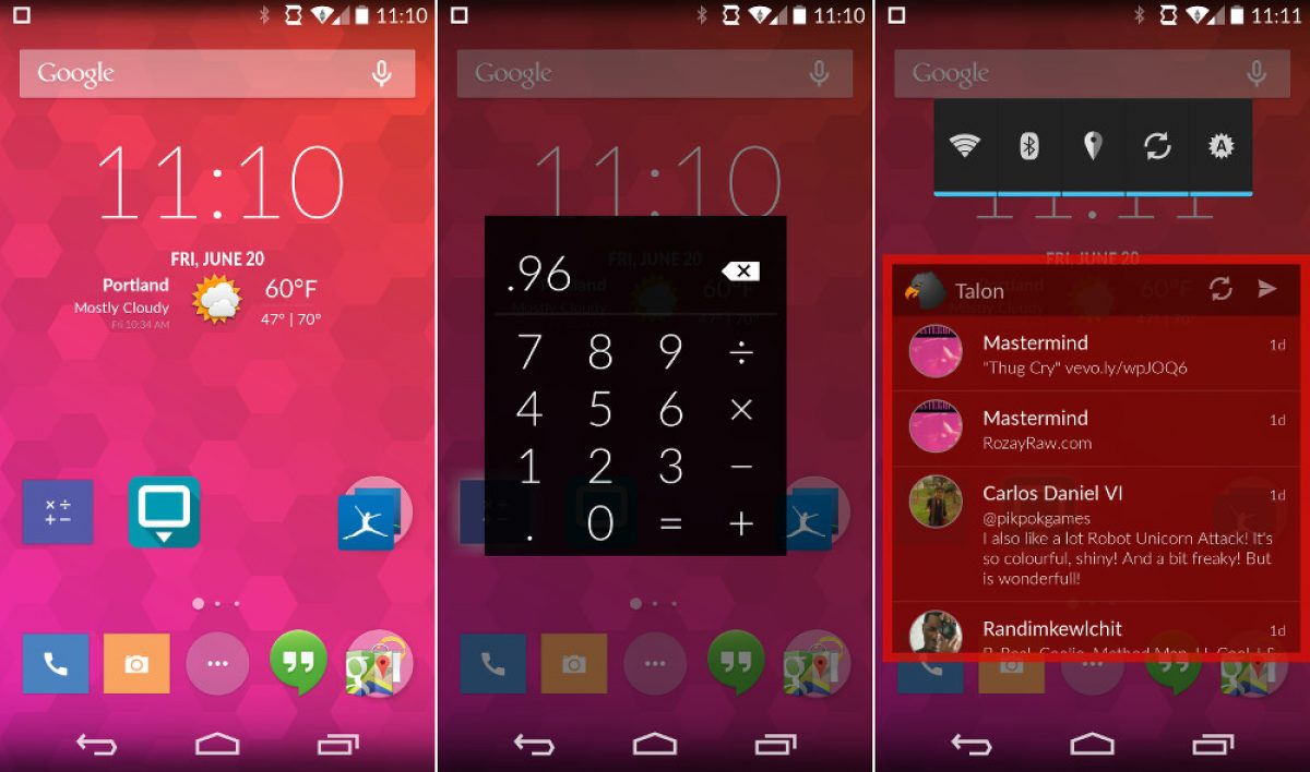 Popup Widget 2 Turns Icons Into Floating Widgets on Your Home Screen