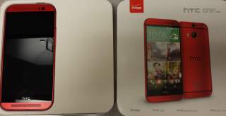 Here is Verizon’s HTC One (M8) in Red, Should be Here Thursday