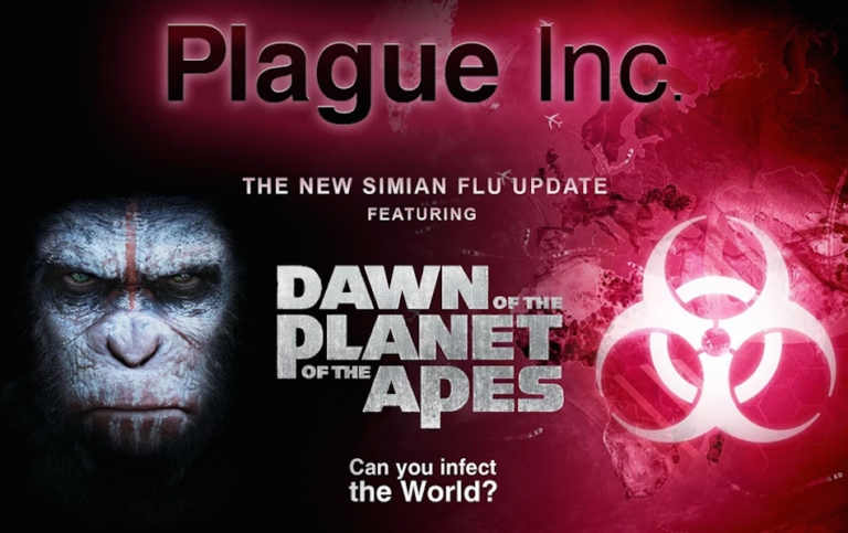 Plague Inc. Updated With Movie Product Placement, Brings Planet of the Apes Tie-in